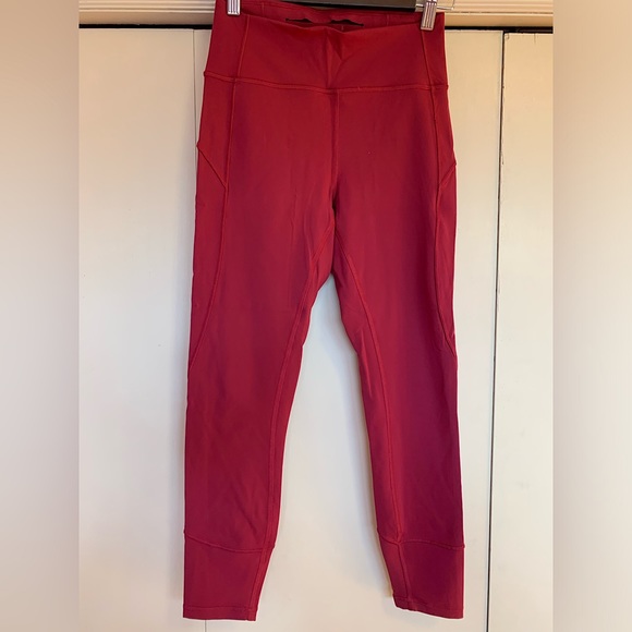 lululemon athletica Pants - Lululemon Invigorate High-Rise Tight “25 pomegranate size 6